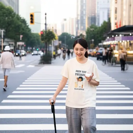 她在帮助他人中找到了巨大的快乐。