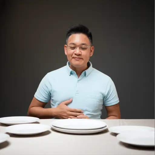 我吃了非常多的食物。