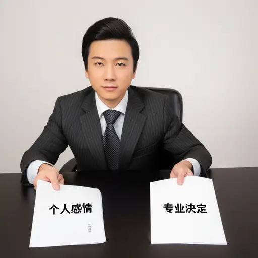 你不应该把个人感情和专业决定混在一起。