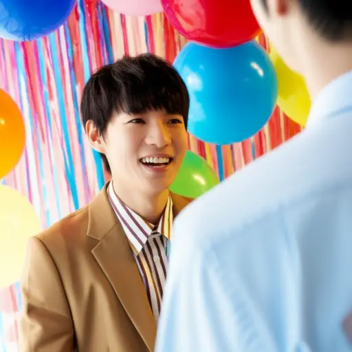 我在埃里克的派对上遇到了这个帅气的家伙。