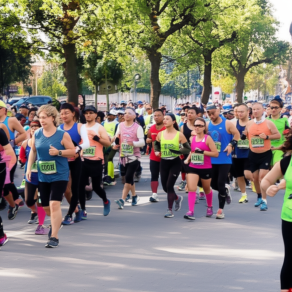 很多人跑马拉松是为了支持慈善事业。