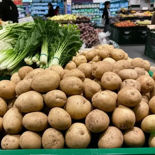 我需要买一个土豆来做汤。