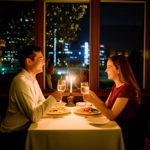 我们度过了一个完美的夜晚。