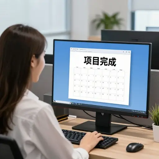 她上上周就完成了那个项目。