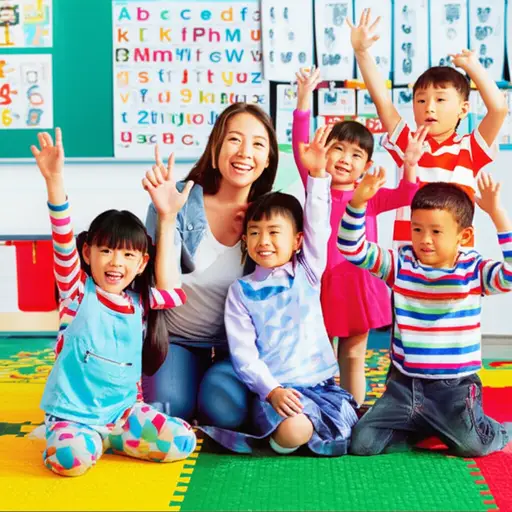 教小孩子的好处之一是他们热情高涨。