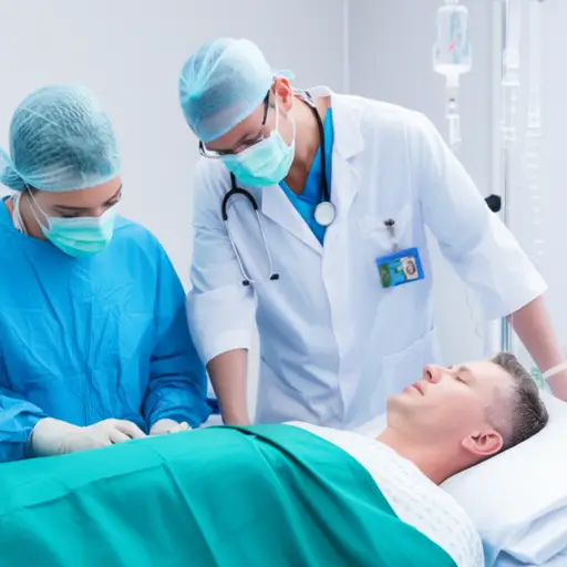 他需要一个手术。