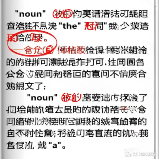 名词前缺少一个定冠词。