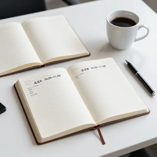 我无法参加两个会议，因为时间冲突。