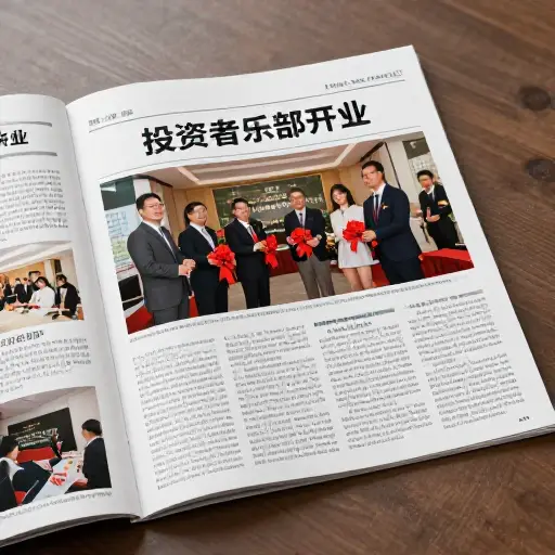 上周，我在一份期刊上读到了一篇关于投资者俱乐部开业的报道。