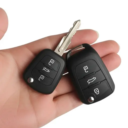 我有家里的钥匙和车钥匙。