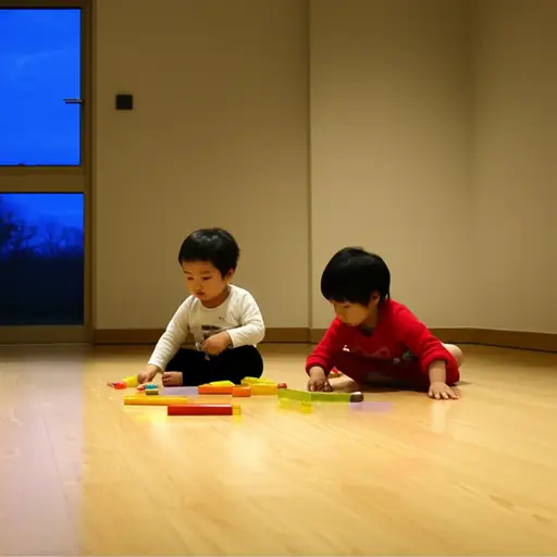 我对把孩子单独留在这里感到不放心。