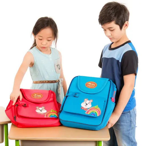 这个书包是我的，那个是你的。