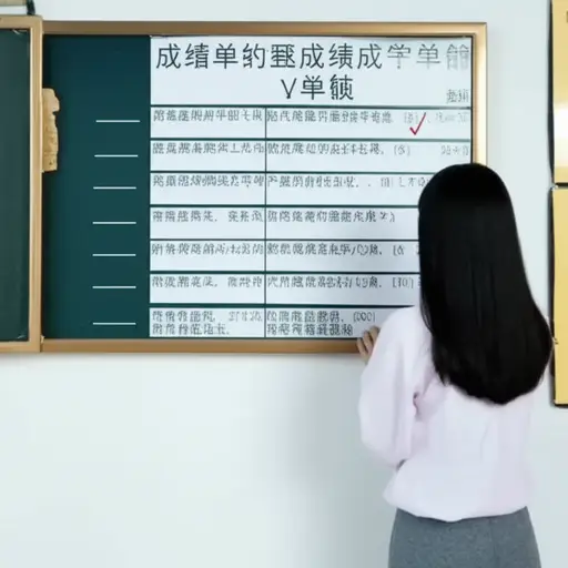 她的考试成绩一直高于平均水平。