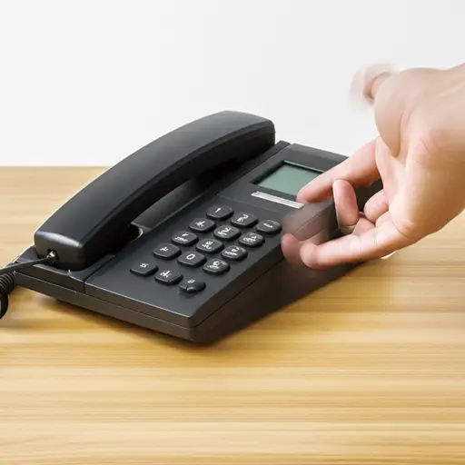 你能接一下电话吗？