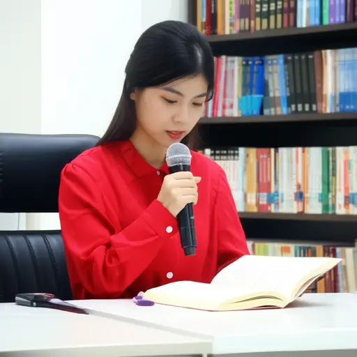 她在大学读历史，然后成为记者。