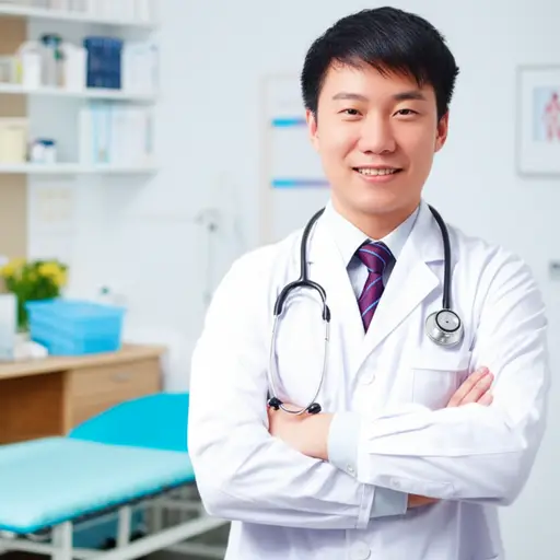 “你是做什么工作的？”“我是医生。”