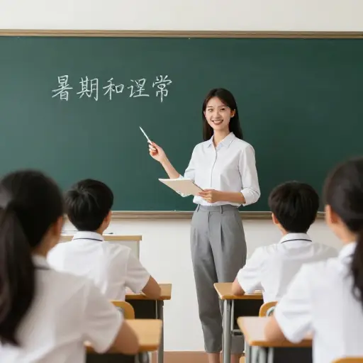 玛丽亚主动提出介绍暑期课程。