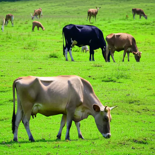 大多数动物有四条腿。