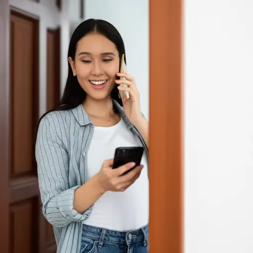 我一到家就给你打电话。