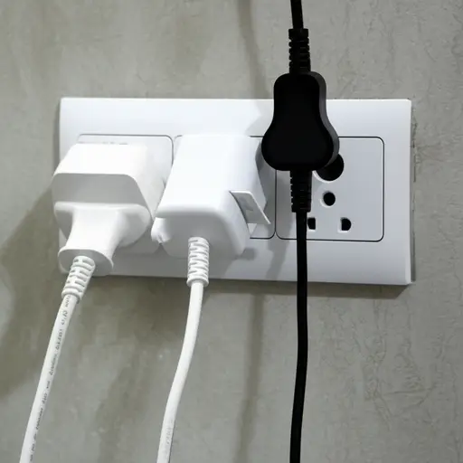 不要在一个电源插座上连接太多电器。