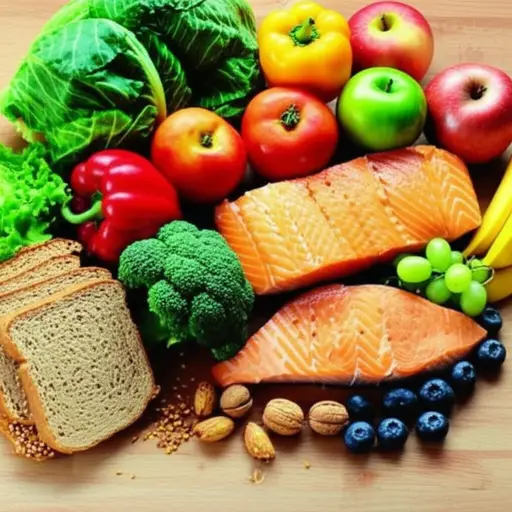 为了保持健康的身材，饮食均衡很重要。