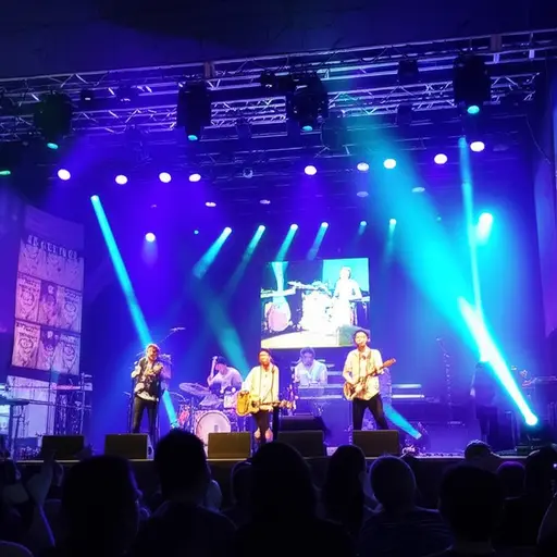 这支乐队本月正在巡演。