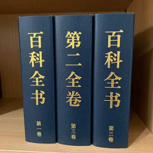 这套百科全书有三卷。