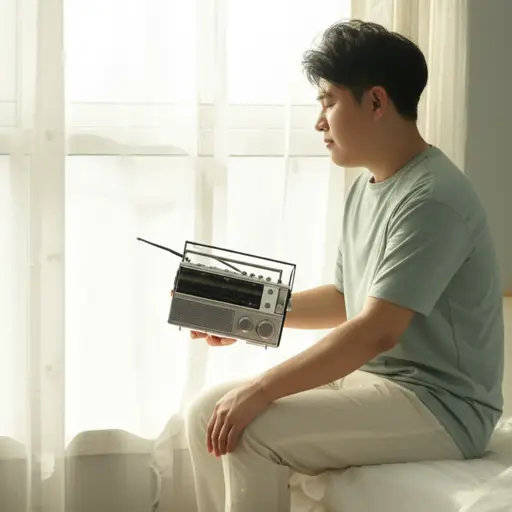 我每天早上听本地电台的新闻。