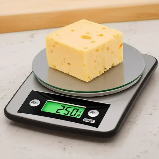 这个食谱需要250克奶酪。