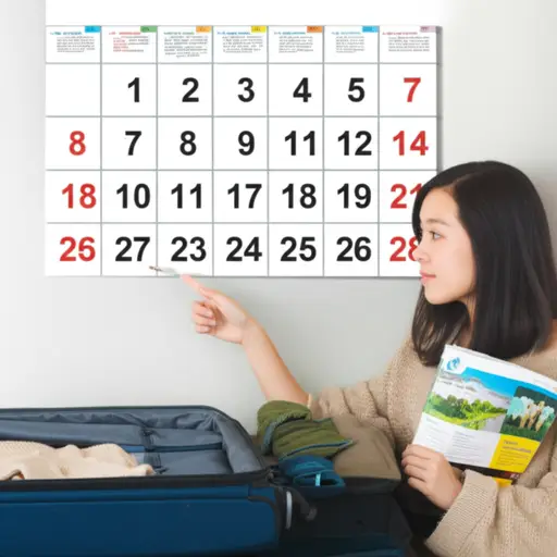 她决定将旅行推迟到下个月。