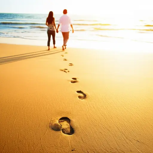 我们花了相当多的时间沿着海滩走。