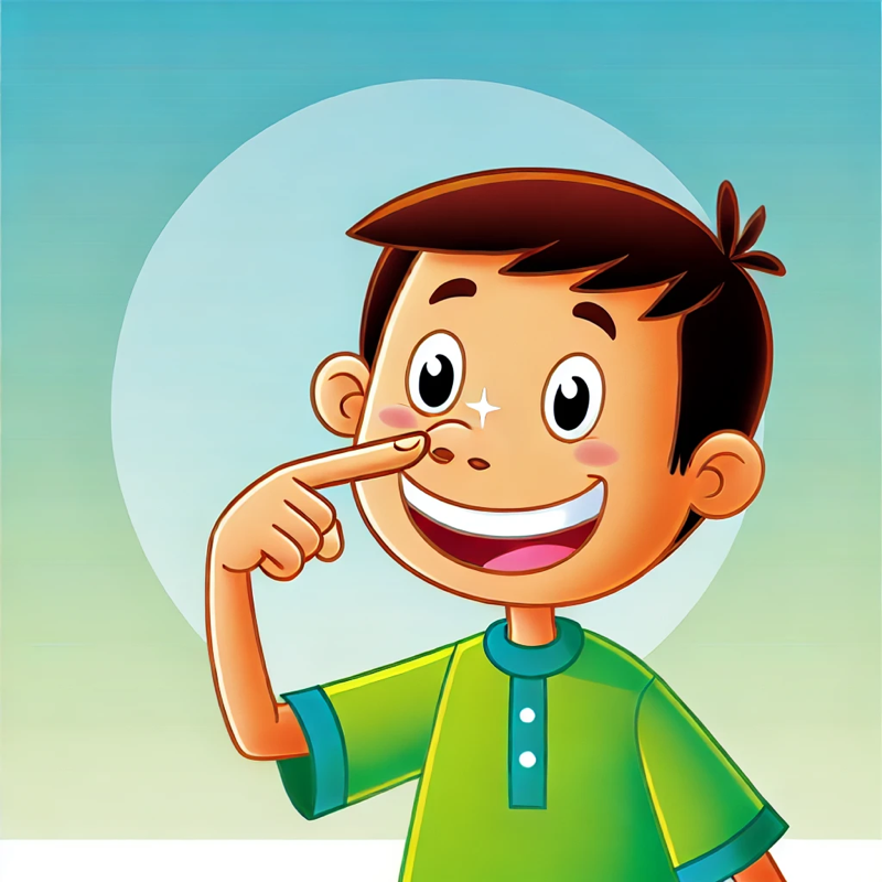 这是我的鼻子。