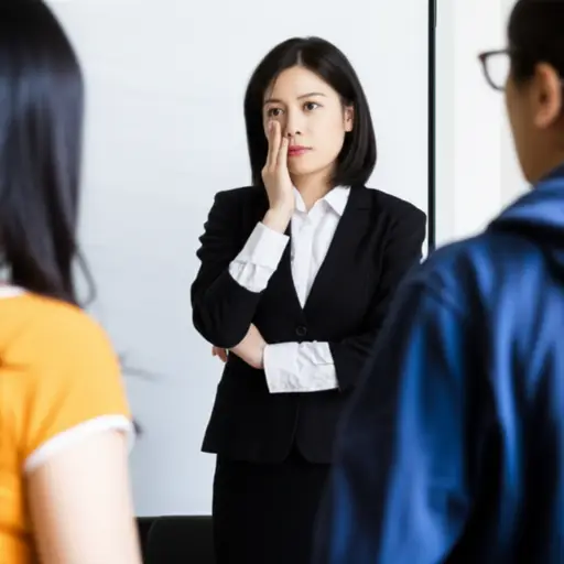 她没有告诉我们该做什么。