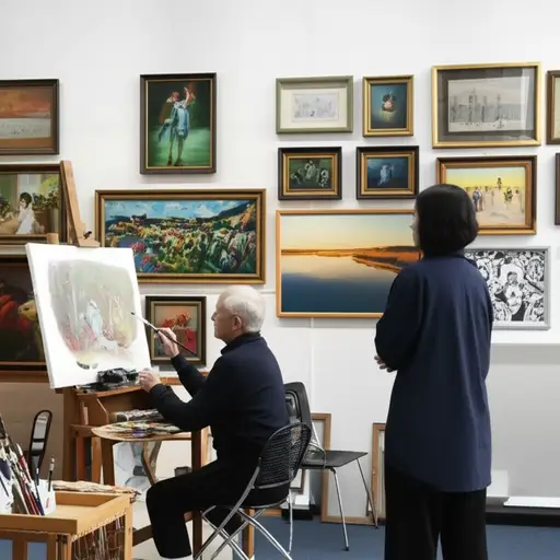 他是一位备受尊敬的艺术家，我对他的作品怀有最大的敬意。