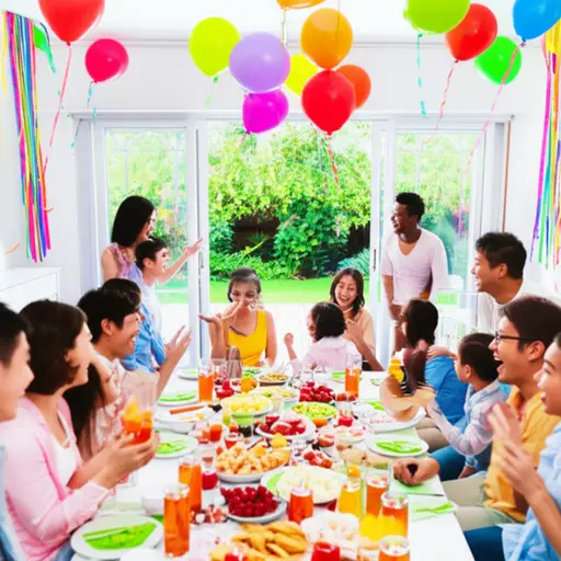 之后会有一个所有亲戚和朋友参加的大型派对。