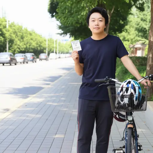 我不需要我的自行车了，因为我有了驾照。