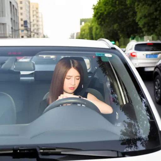 因为交通原因，她可能会迟到。