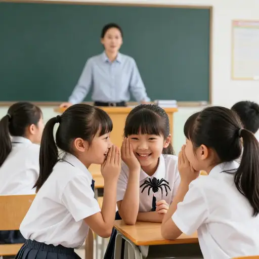 孩子们决定捉弄一下他们的老师。