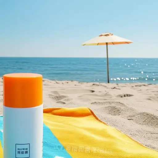别忘了为海滩准备一些防晒霜。