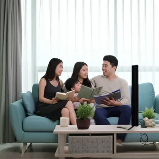 如果明天下雨，我们就待在家里。