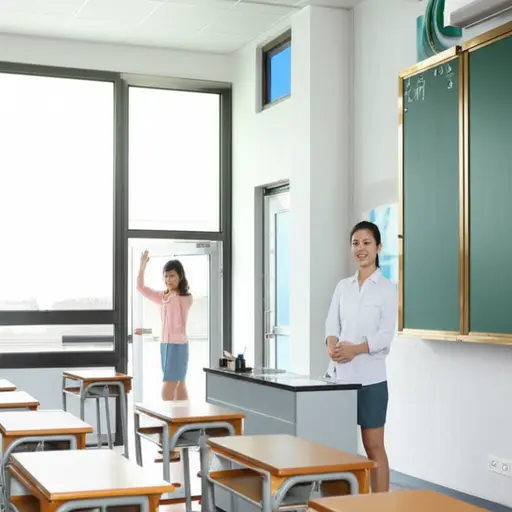 她是我以前的一个学生。