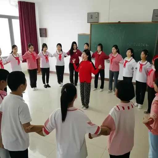 我们在课上学习了一支民间舞蹈。