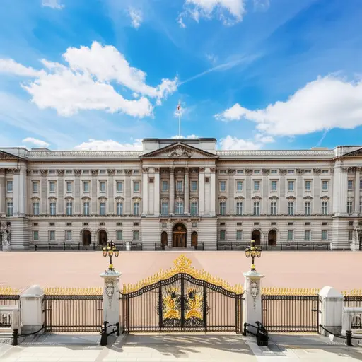 白金汉宫是伦敦最著名的地标之一。