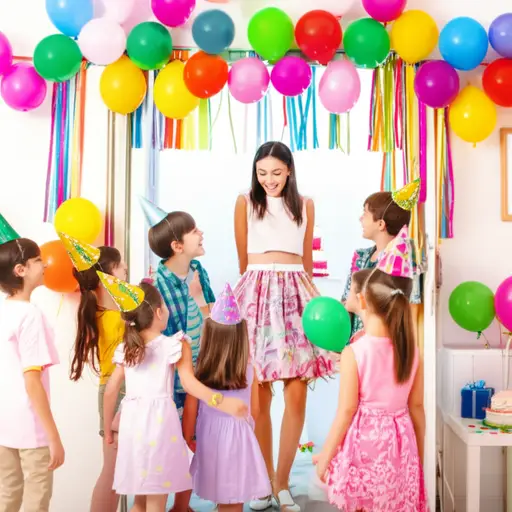 她邀请了十五个孩子参加她的派对。