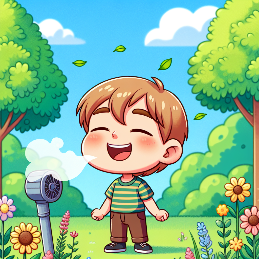 我喜欢新鲜空气。