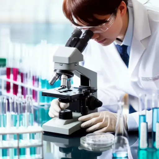 科学家正在研究一种新的流感病毒。