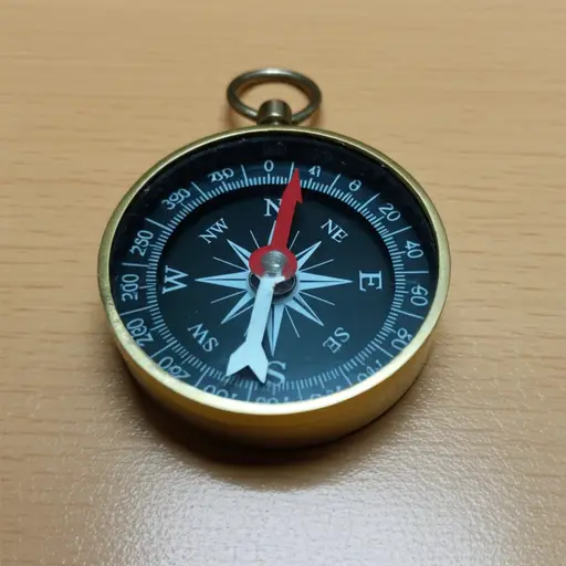 指南针总是指向北方。