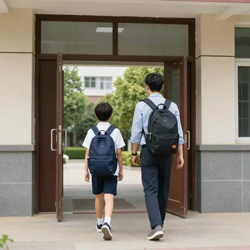 我现在得去接孩子们了。