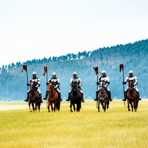 像骑士一样，我们骑马穿越全国，寻找冒险和富有挑战性的活动。
