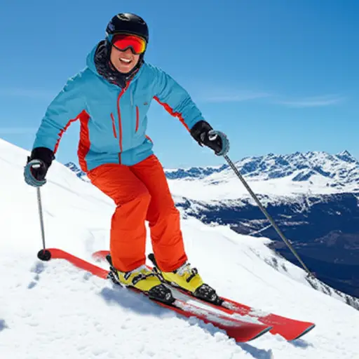 乔对滑雪很着迷。